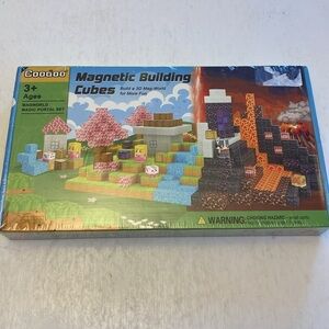 Coodoo Magnetic Building Cubes 84 pcs. New sealed in original box never opened.